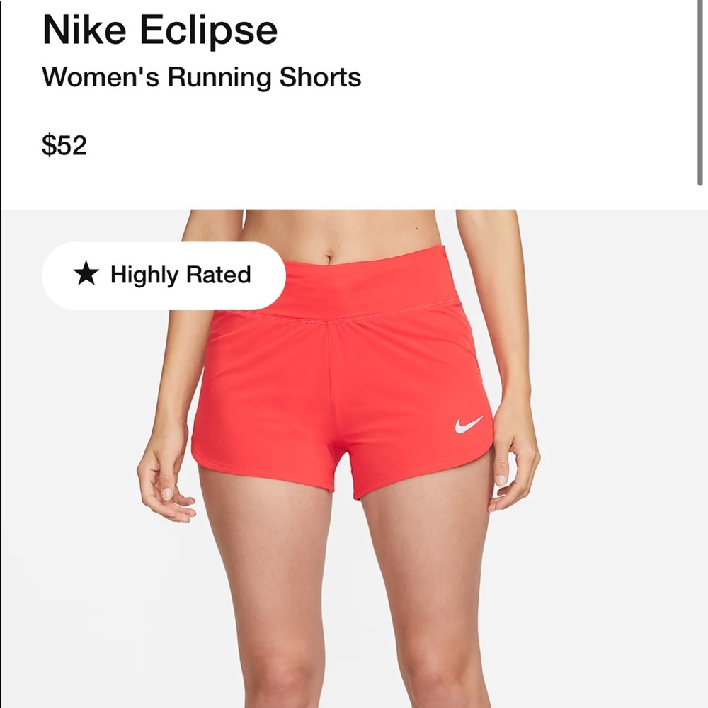 Nike eclipse shorts